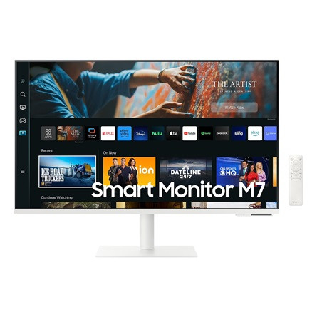 Samsung M70C 27" VA LED smart monitor fehér (USB-C: 65W)