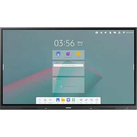 Samsung WA86C Interactive E-Board 12/7 86" touchscreen ADS LED smart interaktív tábla fekete (Android 11)