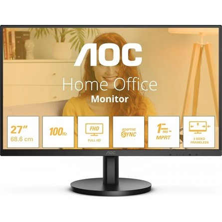 AOC 27B3HMA2 27" VA LED monitor fekete 100Hz