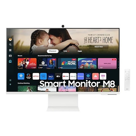 Samsung M80D 32" VA LED smart monitor fekete (USB-C: 65W)