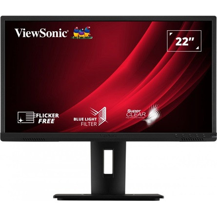 ViewSonic VF2240 Business 21.5" VA LED monitor fekete 100Hz