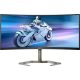 Philips Evnia 5000 34M1C5500VA 34" ívelt VA LED gaming monitor szürke 165Hz FreeSync Premium