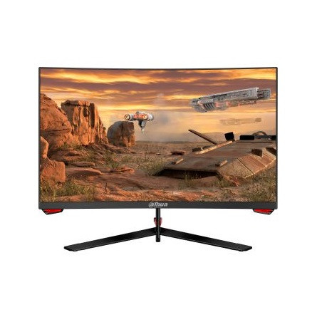 Dahua LM24-E230C 23.6" ívelt E-LED VA gaming monitor fekete-piros 165Hz