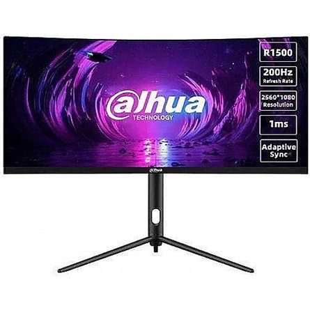 Dahua LM30-E330CA 30" ívelt VA LED gaming monitor fekete-piros 200Hz