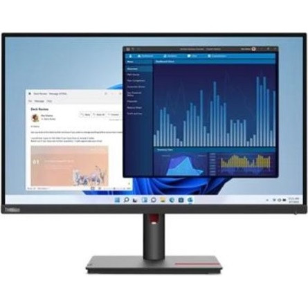 Lenovo ThinkVision T27p-30 27" IPS LED monitor fekete