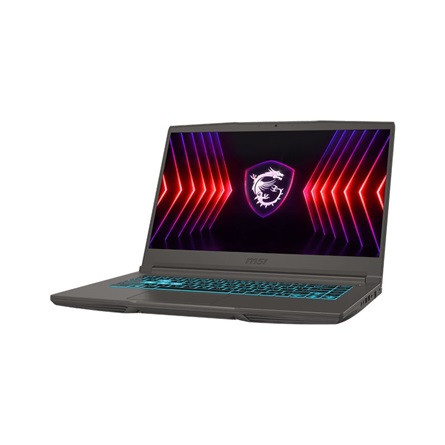 MSI Thin 15 B12UC gaming notebook fekete