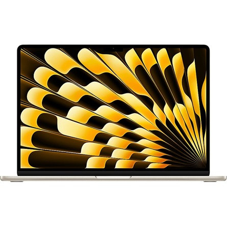 Apple MacBook Air 15 (2024) notebook arany (Starlight; Touch ID)