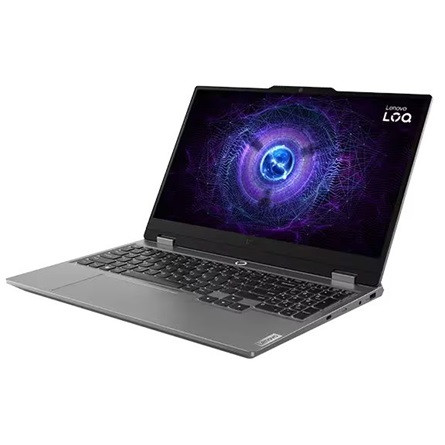 Lenovo LOQ 15IRX9 gaming notebook szürke (144Hz G-Sync; Luna Grey)