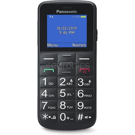 Panasonic KX-TU110EXB mobiltelefon fekete