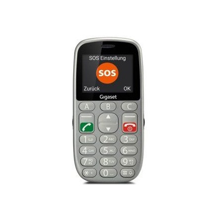 Gigaset GL390 Senior Dual SIM mobiltelefon szürke