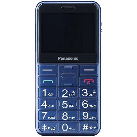 Panasonic KX-TU155 Senior mobiltelefon kék