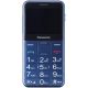 Panasonic KX-TU155 Senior mobiltelefon kék