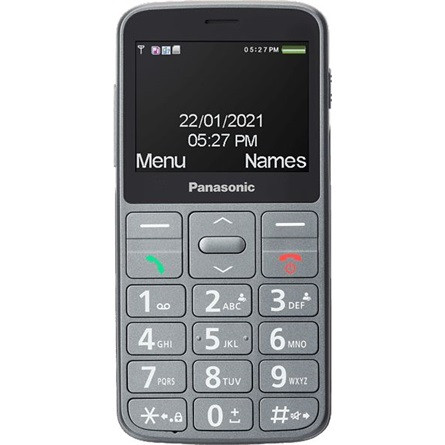 Panasonic KX-TU160 Senior mobiltelefon szürke