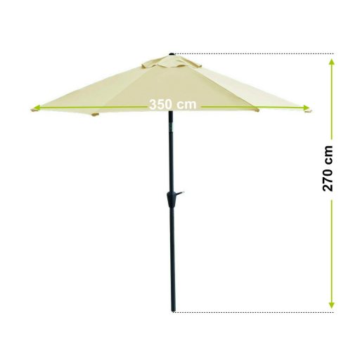 Havana bézs kerti napernyő