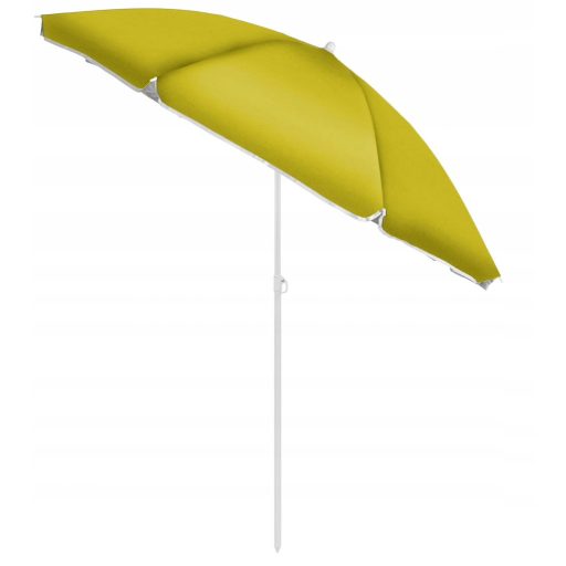Strand napernyő dönthető funkcióval 220 cm citromsárga