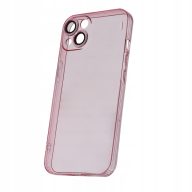 Samsung A34 5G áttetsző pink telefontok