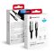 Forcell C257 F-ENERGY USB-A - Lightning kábel 12W 2.4A 2m - fekete