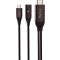 USB-C-HDMI 2.1 4k30Hz RayCue kábel, 2m (fekete)