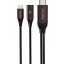 USB-C-HDMI 2.1 4k30Hz RayCue kábel, 2m (fekete)