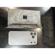 Iphone 17 átlátszó tok + tartó