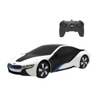   RASTAR R/C 1:24 BMW i8 távirányítású autó - UV-érzékeny (fehér és sárga)