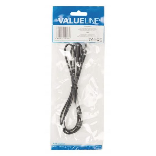 Valueline Jack hosszabbítókábel - 3,5 mm - 2m