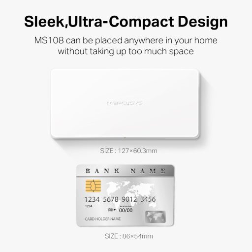 8-Port 10/100Mbps Desktop Switch