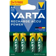   VARTA Recharge Accu Power Tölthető elem AA 2100 mAh R2U 3+1 db