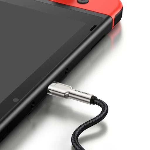 Baseus Cafule Metal USB Type C - USB Typ C kábel Power Delivery 100 W (20 V / 5 A) 2 m fekete 