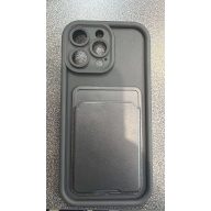 Iphone 14 pro max kártyatartós fekete telefontok