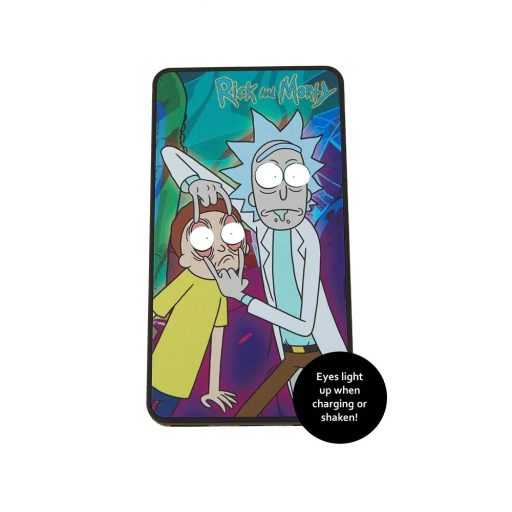 Rick & Morty power bank 4000 mAh világító szemekkel