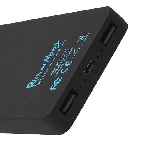 Rick & Morty power bank 4000 mAh világító szemekkel