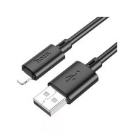 Hoco X90 USB-A - Lightning kábel 2.4A 1m - fekete