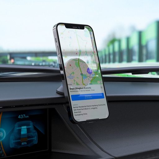 HOCO mágneses autós telefontartó középkonzolra CA79 fekete