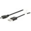 USB 2.0 Cable USB A Male - Mini 5-Pin Male 2.00 m Black