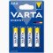 Varta Energy LR03 AAA tartos elem 4db/bliszter