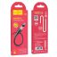 Hoco Magnetic Cable X52 Sereno Lightning 2.4A 1M fekete