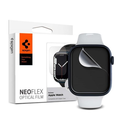 Spigen Neo Flex Apple Watch S8 / S7 41mm / S6 / SE / S5 / S4 40mm hajlított kijelzővédő fólia (3db)