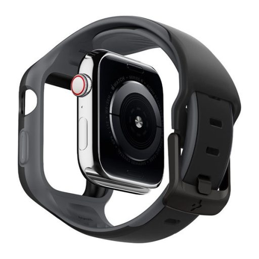 Spigen Liquid Air Pro Apple Watch S4 / S5 / S6 / SE 40mm tok / szíj, fekete