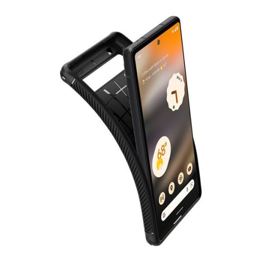 Spigen Rugged Armor Google Pixel 6a tok, Matte Black, fekete