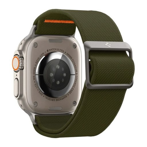 Spigen Lite Fit Ultra Apple Watch Ultra 3 / 2 / 1 49mm / 10 /  9 / 8 / 7 45mm / SE / 6 / 5 / 4 44mm / 3 / 2 / 1 42mm szövet szíj, keki