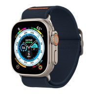   Spigen Lite Fit Ultra Apple Watch Ultra 3 / 2 / 1 49mm / 10 /  9 / 8 / 7 45mm / SE / 6 / 5 / 4 44mm / 3 / 2 / 1 42mm szövet szíj, tengerészkék