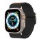 Spigen Lite Fit Ultra Apple Watch Ultra 2 / 1 49mm / 10 /  9 / 8 / 7 45mm / SE / 6 / 5 / 4 44mm / 3 / 2 / 1 42mm szövet szíj, fekete