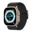 Spigen Lite Fit Ultra Apple Watch Ultra 2 / 1 49mm / 10 /  9 / 8 / 7 45mm / SE / 6 / 5 / 4 44mm / 3 / 2 / 1 42mm szövet szíj, fekete