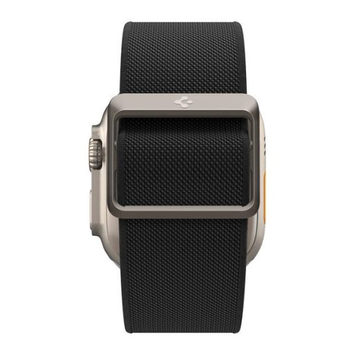 Spigen Lite Fit Ultra Apple Watch Ultra 2 / 1 49mm / 10 /  9 / 8 / 7 45mm / SE / 6 / 5 / 4 44mm / 3 / 2 / 1 42mm szövet szíj, fekete