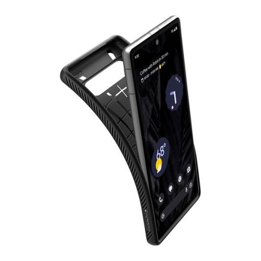 Spigen Liquid Air Google Pixel 7a tok, Matte Black, fekete
