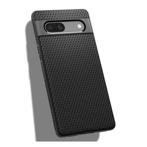 Spigen Liquid Air Google Pixel 7a tok, Matte Black, fekete