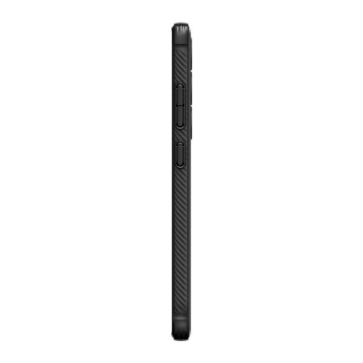 Spigen Rugged Armor Samsung Galaxy S24 Ultra tok, Matte Black, fekete
