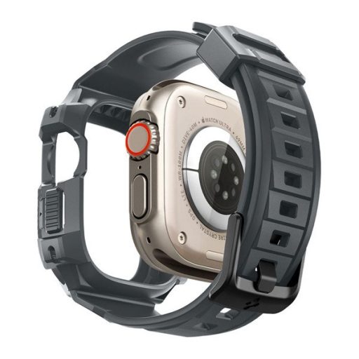 Spigen Rugged Armor Pro Apple Watch Ultra 2 / 1 49mm tok / szíj, sötétszürke