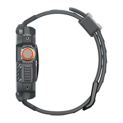 Spigen Rugged Armor Pro Apple Watch Ultra 2 / 1 49mm tok / szíj, sötétszürke